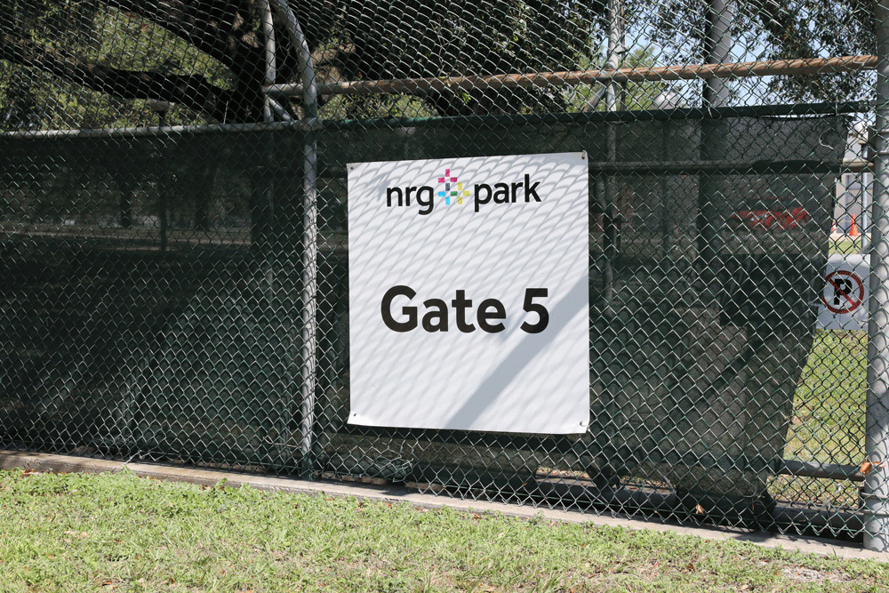 Arrive through NRG Gate 5